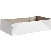 Portabicchieri da asporto First FFC; 17x7.7 cm (LxH); bianco; rettangolare; 250 pz. / Pacco