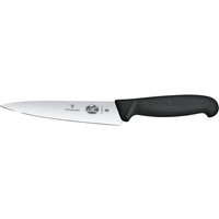 Couteau chef Fibrox lame lisse Victorinox; Longueur de lame 15 cm, 28.4 cm (L); argenté/noir