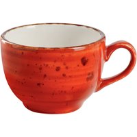 Tasse à café Nebro VEGA; 22 cl, 8.7x6.5 cm (ØxH); rouge; 6 pièce(s) / Lot