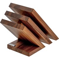 VEGA Bloc porte-couteaux Dante; 23.5x12.5x21 cm (LxlxH); noyer naturel