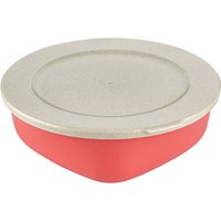 Contenitori riutilizzabili Connect Box koziol; 1300 ml, 21.3x20.7x7.1 cm (LxLxH); rosso; rotonda; 2 pz. / Pacco
