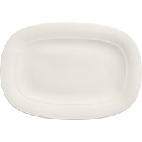 VEGA Uppläggningsfat Premiora; 32x22x2.5 cm (LxBxH); Krämvit; Oval; 12 Styck / Förpackning
