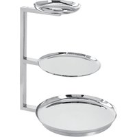 VEGA Etagere Dordo; 27x39x35 cm (LxHxP); argento