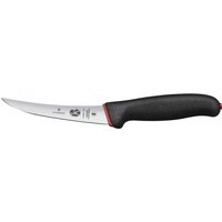 Coltello da disosso Fibrox Dual Grip lama curva flessibile Victorinox; lunghezza lama 12 cm, 27 cm (L); argento/nero/rosso