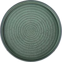 Piatto Snug con bordo basso VEGA; 20.5x2.5 cm (ØxH); verde; rotonda; 4 pz. / Pacco