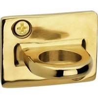 Accroche murale pour cordon d'accueil Eniro VEGA; 5x3.5 cm (Lxl); doré