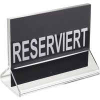 Porte-carte Resa PULSIVA; 11.5x9 cm (lxH); transparent; 5 pièce(s) / Lot