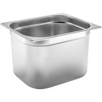 Contenitore gastronorm 1/2 Basic PULSIVA; GN 1/2, 12.5 l, 32.5x26.5x20 cm (LxLxP); argento