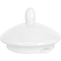 4x VEGA Coperchio per teiera Amely; bianco; rotonda; 4 pz. / Pacco
