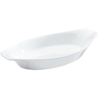 6x PULSIVA Plat à gratin Carte; 28 cl, 21x11.5x3 cm (LxlxH); blanc; 6 pièce(s) / Lot