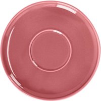 6x VEGA Sous-tasse petit-déjeuner Alegria; 18 cm (Ø); corail; rond(e); 6 pièce(s) / Lot