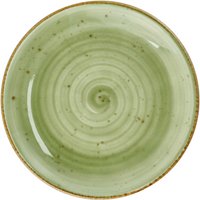6x VEGA Assiette Nebro plate; 20 cm (Ø); vert clair; rond(e); 6 pièce(s) / Lot