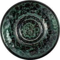 Piattino combinato Black Reef VEGA; 15x2 cm (ØxH); verde/nero; 6 pz. / Pacco