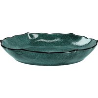 Piatto Antiqus fondo VEGA; 1000 ml, 24x4.2 cm (ØxH); petrolio; rotonda; 4 pz. / Pacco