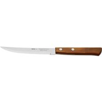 Coltello per pizza e bistecca Picanha VEGA; 21.5 cm (L); argento, manico marrone chiaro; 12 pz. / Pacco