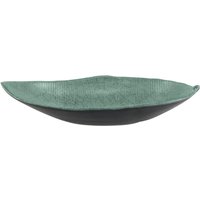 Saladier Tuska forme de feuille VEGA; 0.57 l, 27.6x16.7x5.3 cm (LxlxH); vert/gris; 6 pièce(s) / Lot