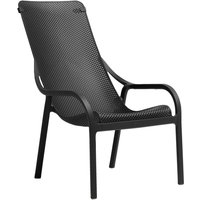 Transat Net Nardi; 90x61x99 cm (LxlxH); anthracite; 2 pièce(s) / Lot