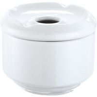 Posacenere antivento PULSIVA; 10.5x7.5 cm (ØxH); bianco; rotonda; 6 pz. / Pacco