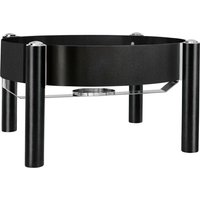 Support pour chafing dish Fenton rond VEGA; 44x44x24 cm (lxPxH); noir