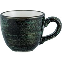 Tasse à expresso Black Reef VEGA; 10 cl, 6.2x5.4 cm (ØxH); vert/noir; 6 pièce(s) / Lot