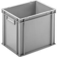 Contenitori impilabili EURO chiusi Ringoplast; 29600 ml, 30x40x32 cm (LxLxH); grigio
