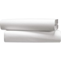 Drap housse Portland Jersey PULSIVA; 90-100x200 cm (lxL); blanc; 2 pièce(s) / Lot