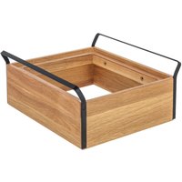 Module de base Esino moyen, GN 1/2 VEGA; 35.4x38.6x16.9 cm (LxlxH); brun/noir; rectangulaire