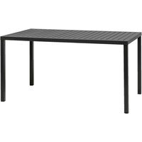 Table Cube rectangulaire Nardi; 140x80x75.5 cm (LxlxH); anthracite; rectangulaire