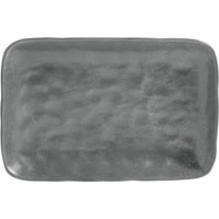 Assiette/plat Arona rectangulaire VEGA; 27x18x4 cm (LxlxH); anthracite; rectangulaire; 3 pièce(s) / Lot