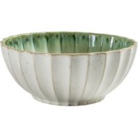 Ciotola Flora VEGA; 1100 ml, 18.8x7.9 cm (ØxH); verde/beige; rotonda; 2 pz. / Pacco