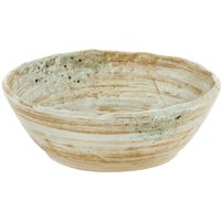 2x VEGA Ciotola Taoqi rotondo; 650 ml, 18x5.5 cm (ØxH); marrone/grigio; 2 pz. / Pacco