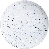 Piatto Mixor piano, a puntini VEGA; 31 cm (Ø); bianco/blu; rotonda; 4 pz. / Pacco