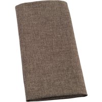 6x ERWIN M. Tovagliolo Nova; 50x50 cm (LxL); marrone; 6 pz. / Pacco