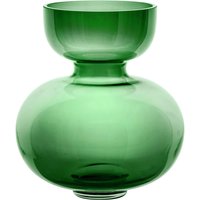 Vaso Nishay; 22.3x25 cm (ØxH); verde; rotonda