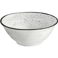 6x VEGA Ciotolina Fungio conico; 150 ml, 10.5x4.2 cm (ØxH); bianco/nero; conica; 6 pz. / Pacco
