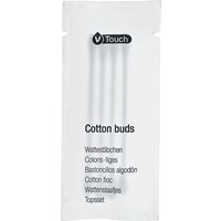 Cotton fioc per hotel V-Touch V-Touch; 7.5 cm (L); bianco; 250 pz. / Pacco