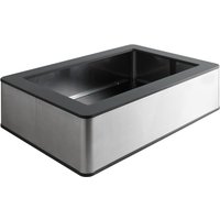 Module de base Fundale haut, GN 1/1 VEGA; 63x42.5x15 cm (LxlxH); anthracite; rectangulaire