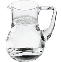 Carafe Elba VEGA; 0.57 l, 6.4x13.2 cm (ØxH); transparent; rond(e); 0.5 l trait de remplissage, 6 pièce(s) / Lot