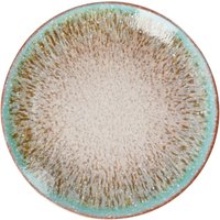 Assiette Mercury plate VEGA; 24.5 cm (Ø); vert/brun; rond(e); 6 pièce(s) / Lot