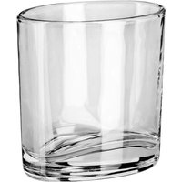 Bicchiere Whisky Oval Borgonovo; 90 ml, 6.5x6.5 cm (ØxH); trasparente; 12 pz. / Pacco
