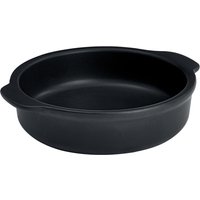 Plat Ferry avec poignées VEGA; 32 cl, 16.5x3.5 cm (ØxH); noir; rond(e); 6 pièce(s) / Lot