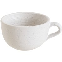 6x Bonna Tazza cappuccino Liora Ripple; 205 ml, 9.9x5.5 cm (ØxH); bianco; 6 pz. / Pacco