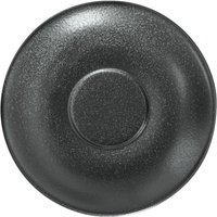 Sous-tasse café expresso Masca VEGA; 12x2.5 cm (ØxH); noir; rond(e); 6 pièce(s) / Lot