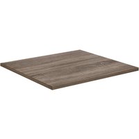 Plateau de table Solona rectangulaire PULSIVA; 68x60x1.9 cm (LxlxH); chêne; rectangulaire