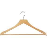 24x PULSIVA Cintre pour hôtel Cimbrio; 44.5x23 cm (LxH); naturel; 24 pièce(s) / Lot