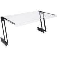 Protezione igienica Esino GN 1/1 VEGA; 54.6x33x29.5 cm (LxLxH); trasparente/nero; rettangolare