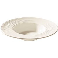 4x VEGA Assiette à pâtes Oviedo; 37 cl, 27x5 cm (ØxH); écru; rond(e); 4 pièce(s) / Lot