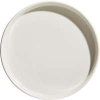 4x VEGA Assiette Skady avec bord haut; 125 cl, 26x4.5 cm (ØxH); écru; rond(e); 4 pièce(s) / Lot