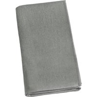 6x ERWIN M. Serviette de table Tarina ; 50x50 cm (lxL); gris; 6 pièce(s) / Lot