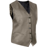 JOBELINE Gilet da cameriera Bistro; Taglia 40; tortora